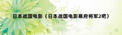 日本战国电影（日本战国电影幕府将军2吧）