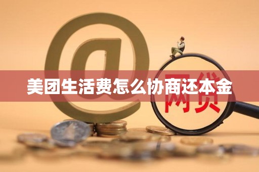 美团生活费怎么协商还本金