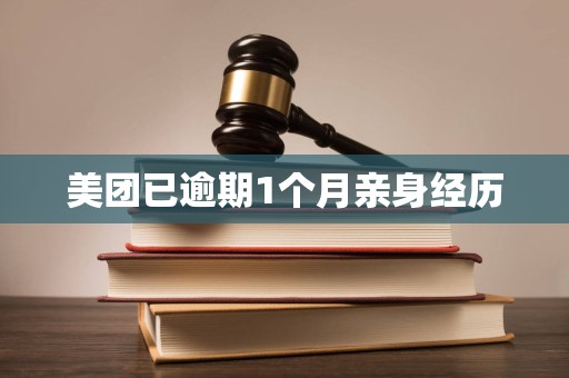 美团已逾期1个月亲身经历