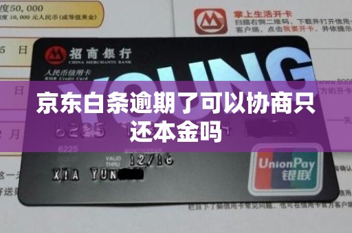 京东白条逾期了可以协商只还本金吗