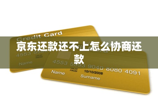 京东还款还不上怎么协商还款