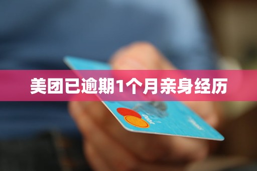 美团已逾期1个月亲身经历