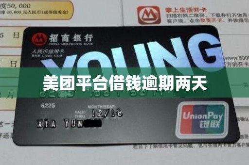 美团平台借钱逾期两天