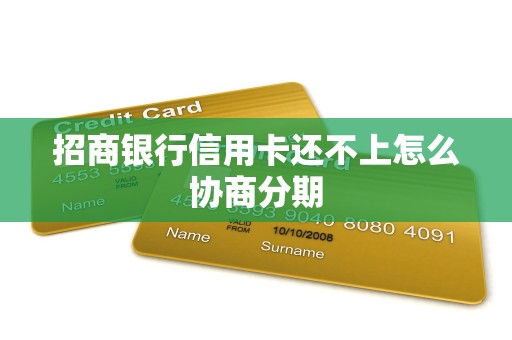 招商银行信用卡还不上怎么协商分期